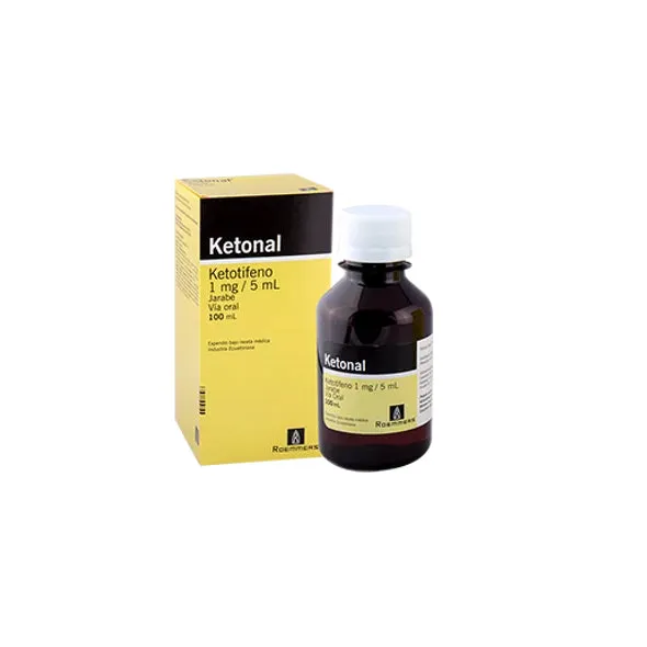 KETONAL 1 MG JARABE FCO X 100 ML - Ecofarma