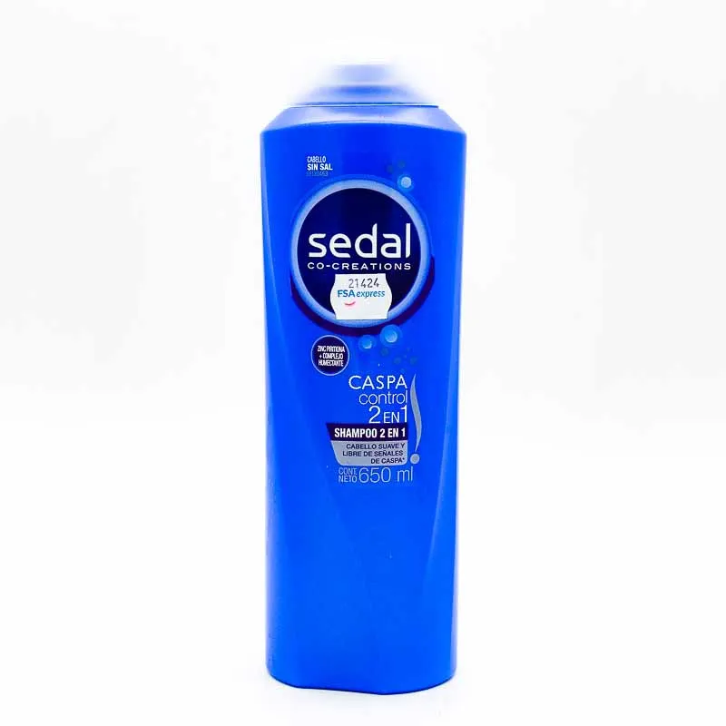 SHAMPOO SEDAL ANTICASPA  2 EN 1 X 50 ML - Ecofarma