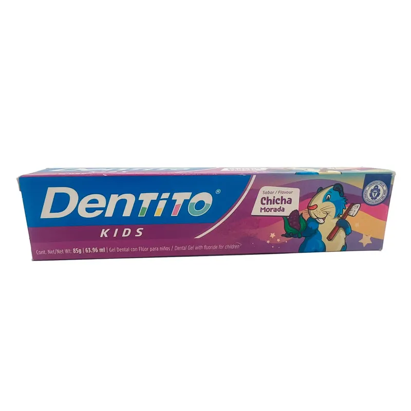 PASTA DENTAL DENTITO KIDS CHICHA MORADA X 85 GR - Ecofarma