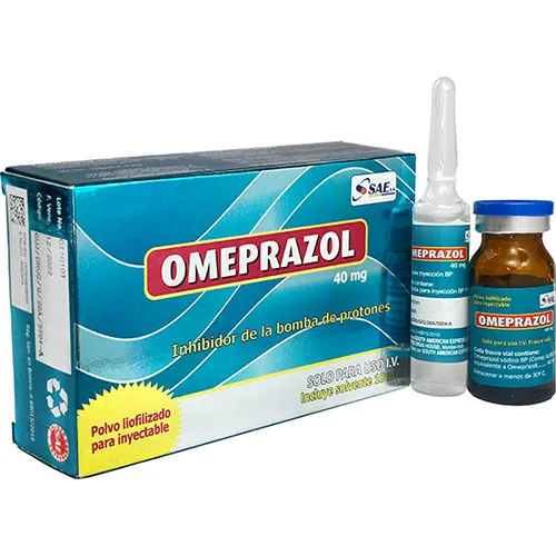 OMEPRAZOL 40 MG CAJA X 1 AMPOLLA - Ecofarma