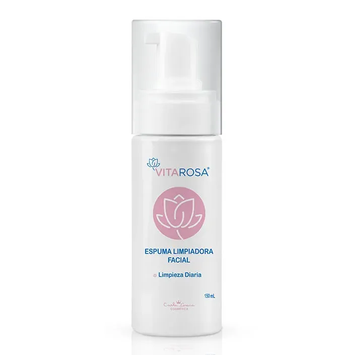 VITAROSA ESPUMA LIMPIADORA FACIAL CARLA LORENA X 150 ML - Ecofarma