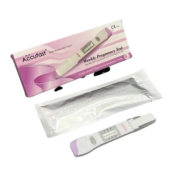 TEST DE EMBARAZO SEMANAL ACCUFAST - Ecofarma