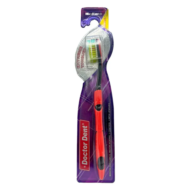 CEPILLO DOCTOR DENT EXTREME TONGUER MEDIO - Ecofarma