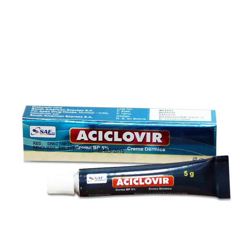 ACICLOVIR CREMA 5% TUBO X 5 G - Ecofarma