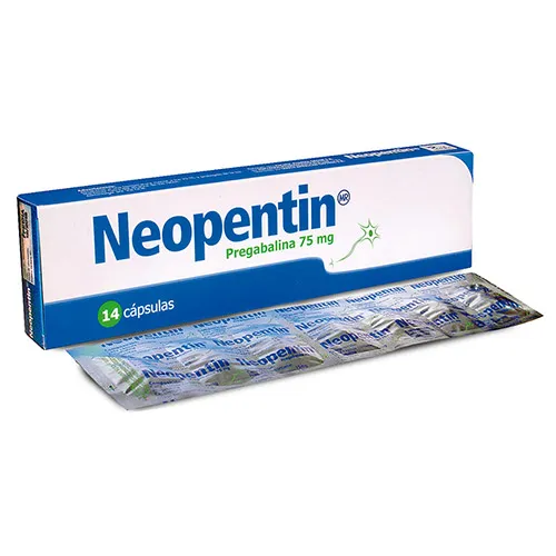 NEOPENTIN 75 MG CAJA X 14 CAPSULAS - Ecofarma