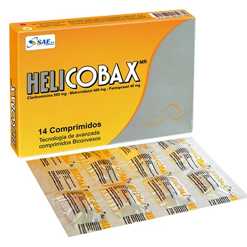HELICOBAX CAJA X 14 COMPRIMIDOS - Ecofarma