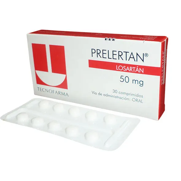 PRELERTAN 50 MG. CAJA X 30 COMPRIMIDOS - Ecofarma