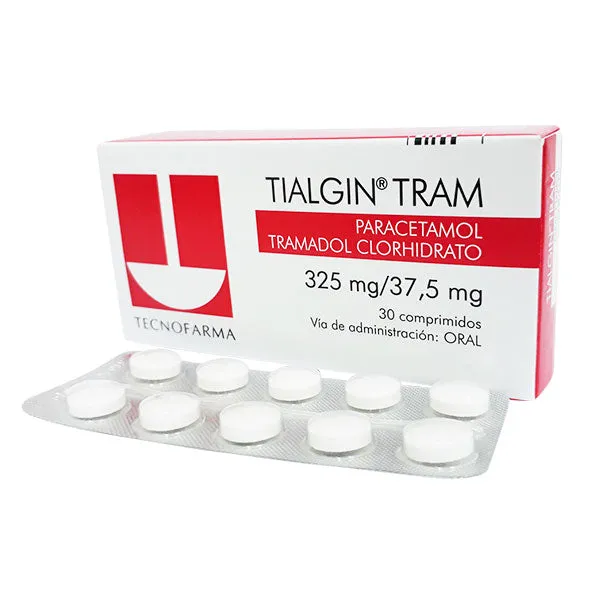 TIALGIN TRAM CAJA X 30 COMRPIMIDOS - Ecofarma