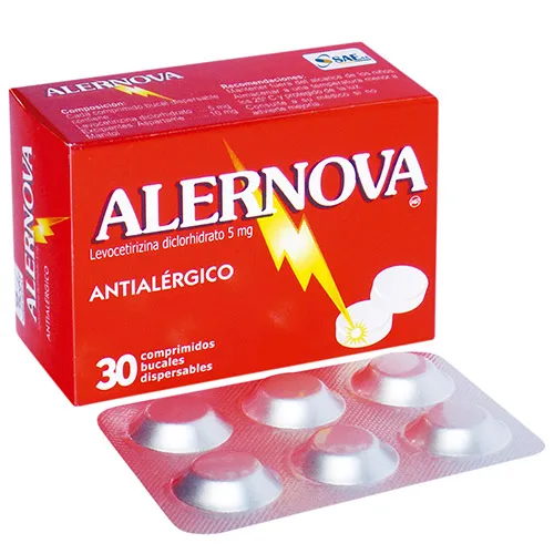 ALERNOVA D CAJA X 30 COMPRIMIDOS - Ecofarma