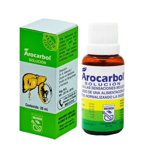 AROCARBOL GOTAS FCO X 60 ML - Ecofarma
