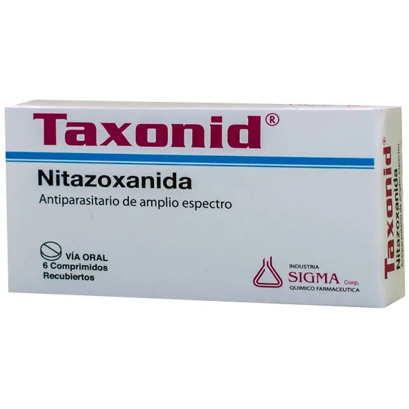 TAXONID 500 MG CAJA X 6 COMPRIMIDOS - Ecofarma