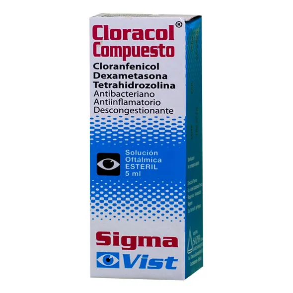 CLORACOL COMPUESTO SOL. OFTALMICA X 5 ML - Ecofarma