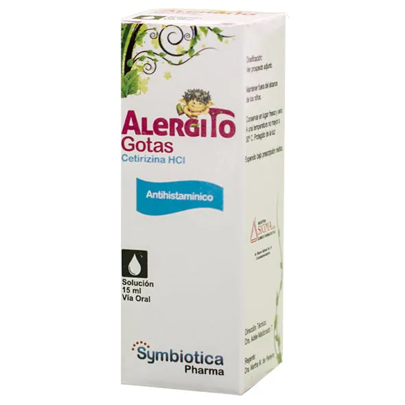 ALERGITO GOTAS FCO X 15 ML - Ecofarma