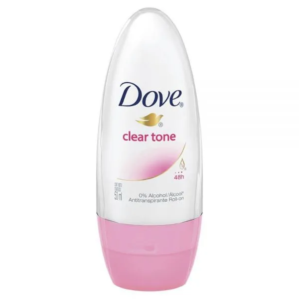DESODORANTE DOVE ROLON CLEAR TONE X 50 ML. - Ecofarma