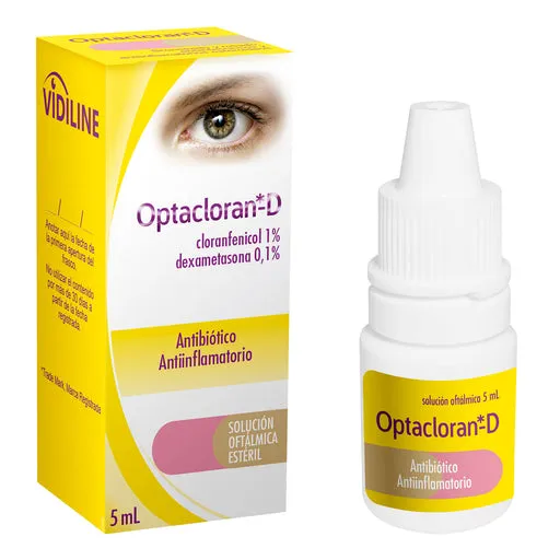 OPTACLORAN D COLIRIO X 5 ML - Ecofarma