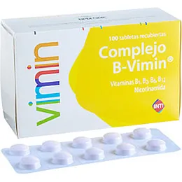 COMPLEJO B VIMIN CAJA X 100 COMPRIMIDOS - Ecofarma