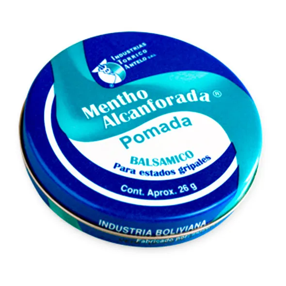 MENTHO ALCANFORADA POMADA X 20 GR - Ecofarma