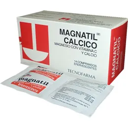 MAGNATIL CALCICO CAJA X 14 COMPRIMIDOS EFERVECENTES - Ecofarma