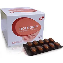 DOLOGRIP CAJA X 100 COMPRIMIDOS - Ecofarma