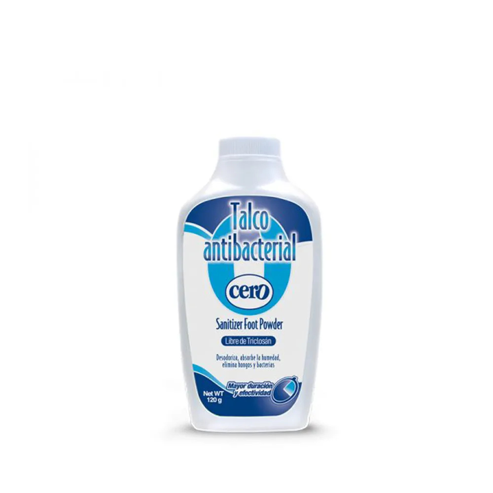 TALCO ANTIBACTERIAL CERO 60 GR - Ecofarma