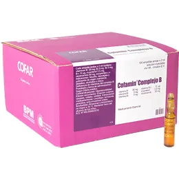 COFAMIN COMPLEJO B 2 ML CAJA X 100 AMPOLLAS - Ecofarma
