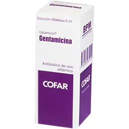 GENTAMICINA 0.3% COLIRIO X 6 ML - Ecofarma