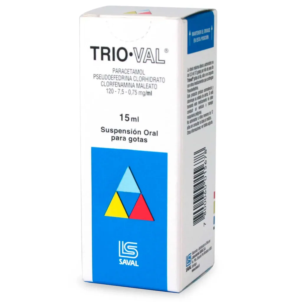 TRIOVAL GOTAS FCO X 15 ML - Ecofarma