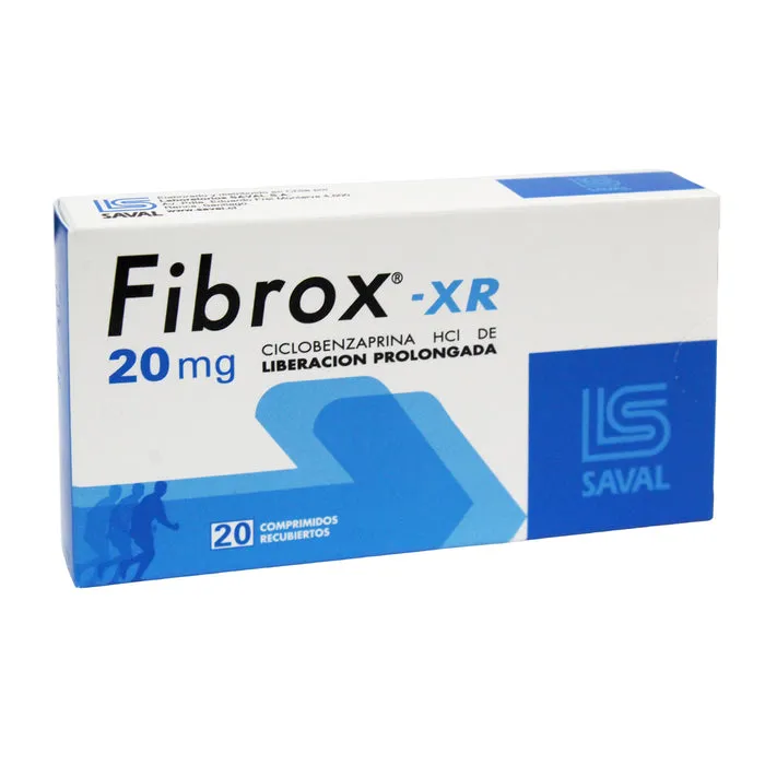 FIBROX XR 20 MG CAJA X 20 COMPRIMIDOS - Ecofarma