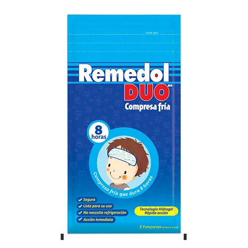 REMEDOL DUO COMPRESA FRIA X 2 UNID - Ecofarma
