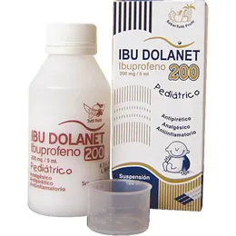 IBU DOLANET 200 MG SUSPENCION FCO X 100 ML. - Ecofarma