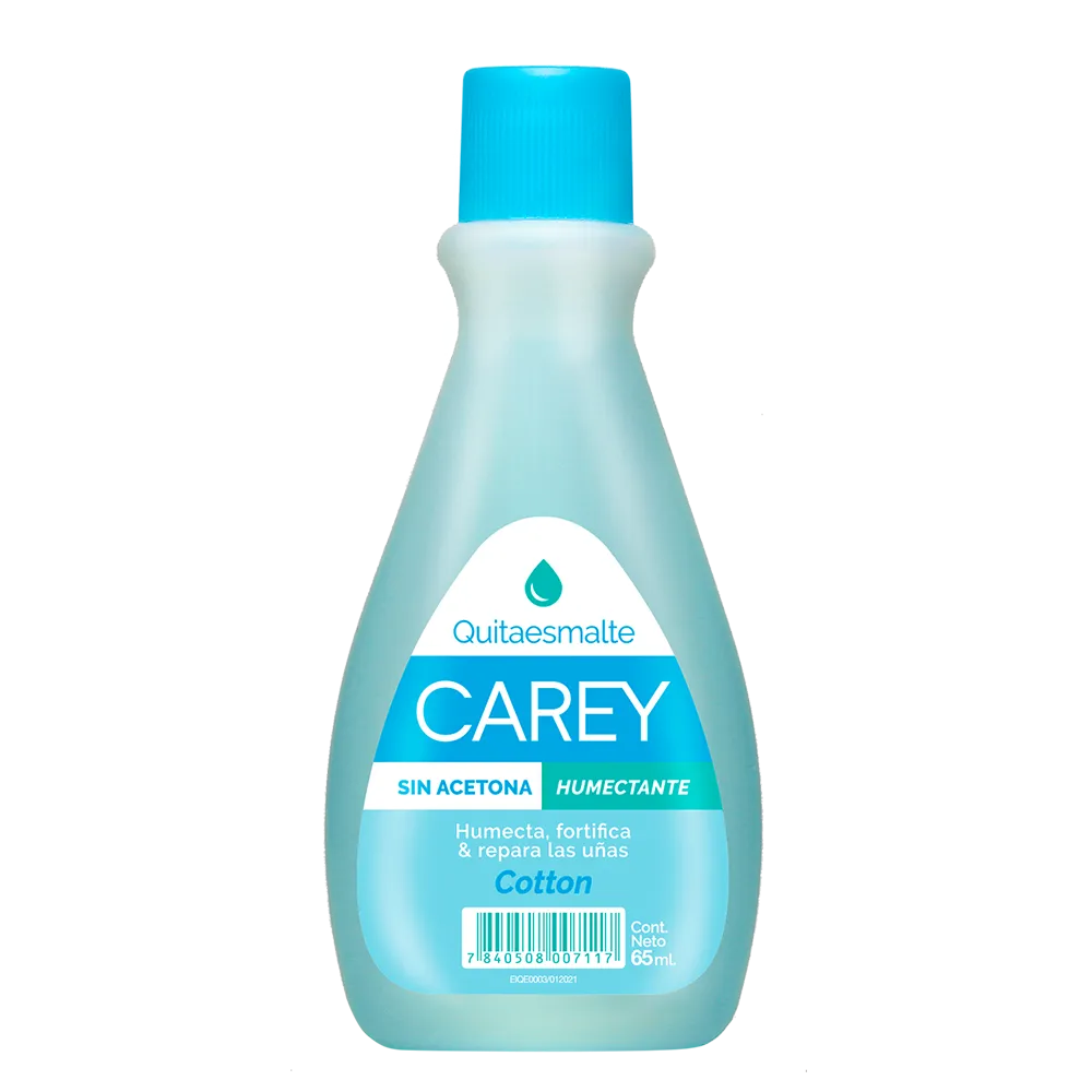 QUITAESMALTE CAREY COTTON X 65 ML - Ecofarma