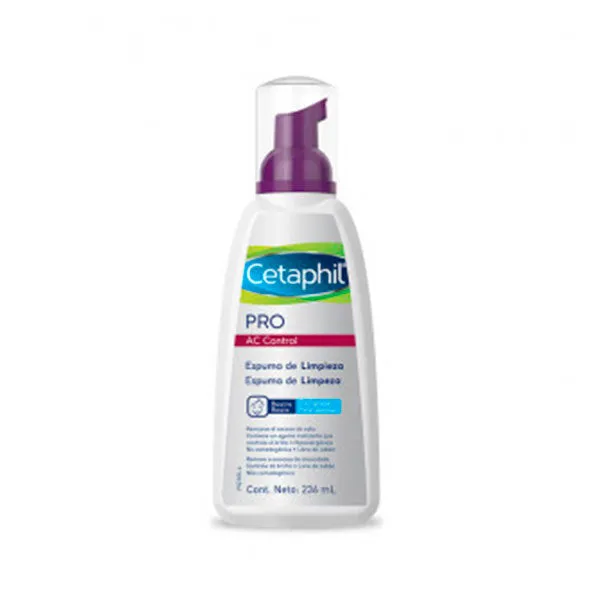 CETAPHIL PRO AC CONTROL ESPUMA DE LIMPIEZA X 236 ML - Ecofarma