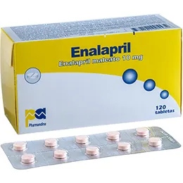 ENALAPRIL 10 MG CAJA X 120 COMPRIMIDOS - Ecofarma