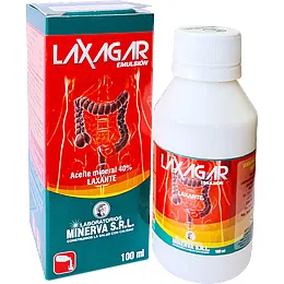 LAXAGAR ACEITE MINERAL 40% LAXANTE X 100 ML - Ecofarma