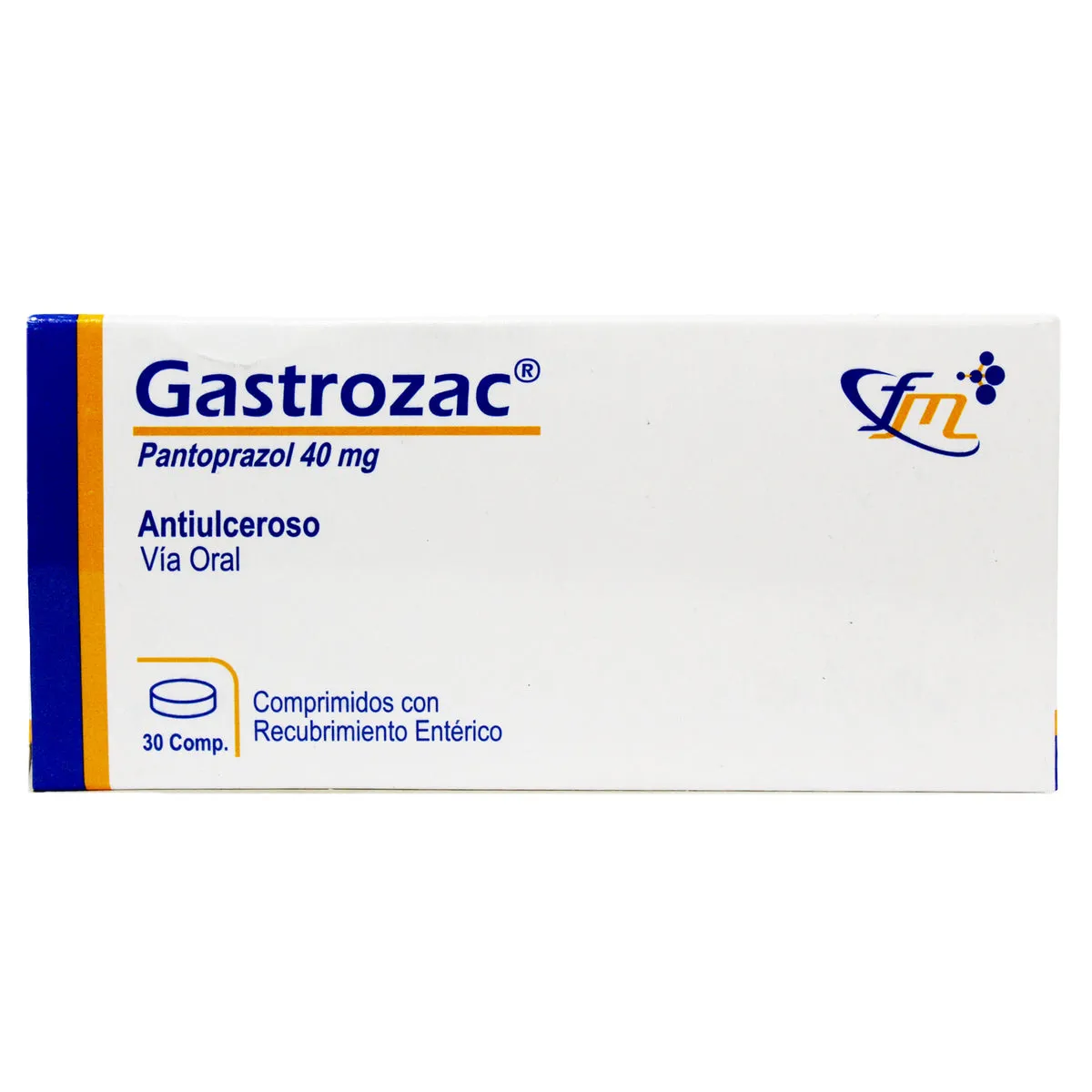 GASTROZAC 40 MG CAJA X 30 COMPRIMIDOS - Ecofarma