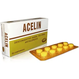ACELIN CAJA X 20 COMPRIMIDOS - Ecofarma