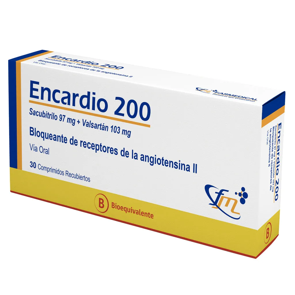 ENCARDIO 200 CAJA X 30 COMPRIMIDOS - Ecofarma