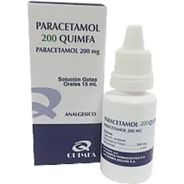 PARACETAMOL 120 MG GOTAS FCO X 15 ML - Ecofarma