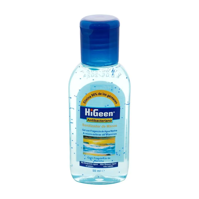 SANITIZADOR DE MANOS HIGEEN "MARINA" X 50 ML - Ecofarma