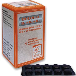 DOLOGAL B1 B6 B12 CAJA X 100 COMPRIMIDOS - Ecofarma