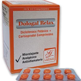 DOLOGAL RELAX CAJA X 100 COMPRIMIDOS - Ecofarma