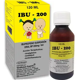 IBU 200 MG SUSPENSION FCO X 120 ML - Ecofarma