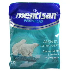 MENTISAN PASTILLAS MENTA EXTRA FORTE X 20 UNI - Ecofarma