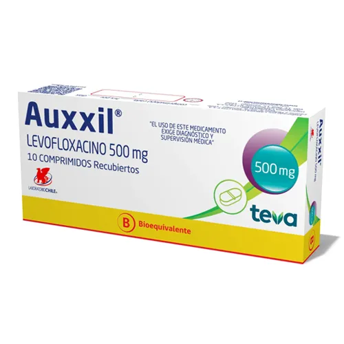 AUXXIL 500 MG CAJA X 10 COMPRIMIDOS - Ecofarma