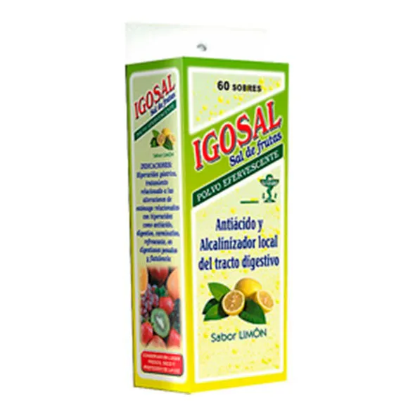 IGOSAL LIMA/LIMON CAJA X 60 SOBRES - Ecofarma