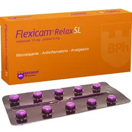 FLEXICAM RELAX SL CAJA X 30 COMPRIMIDOS - Ecofarma