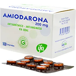 AMIODARONA 200 MG CAJA X 100 COMPRIMIDOS - Ecofarma