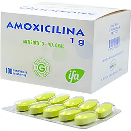 AMOXICILINA 1 G. CAJA X 100 COMPRIMIDOS - Ecofarma