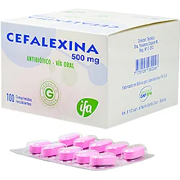 CEFALEXINA 500 MG CAJA X 100 COMPRIMIDOS - Ecofarma
