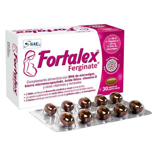 FORTALEX  PRENATAL+DHA CAJA X 30 CAPSULAS - Ecofarma